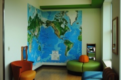 Custom wall coverings - Kosair Pediatric Center